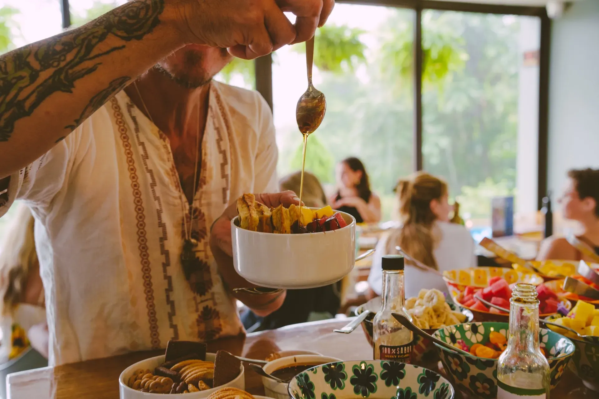 A moment from the Costa Rica retreat