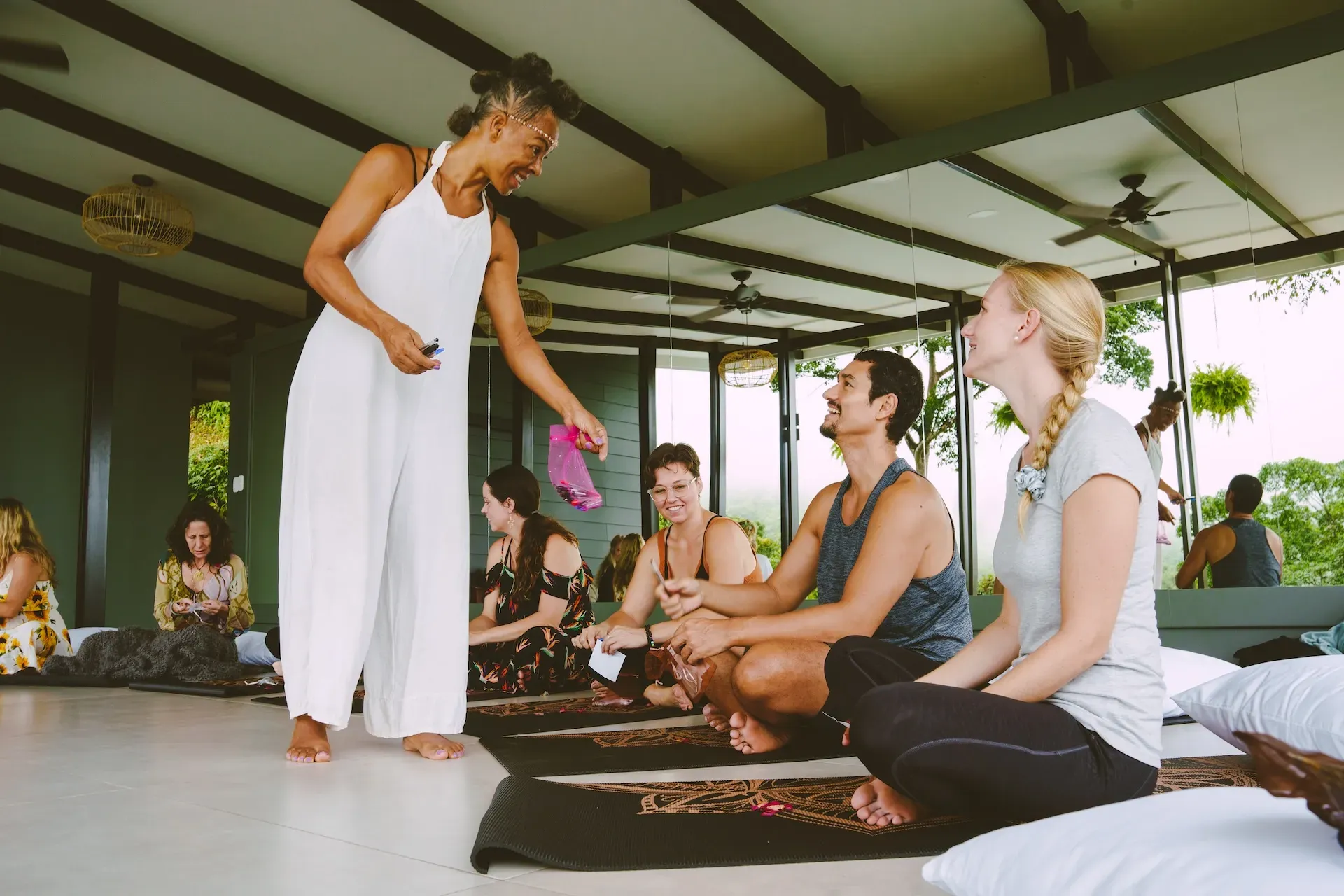 A moment from the Costa Rica retreat