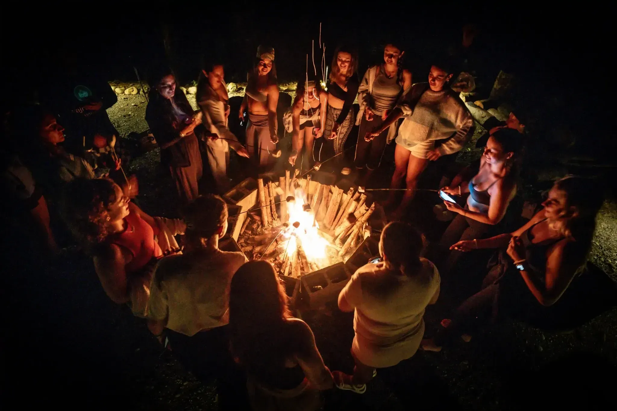 A moment from the Costa Rica retreat